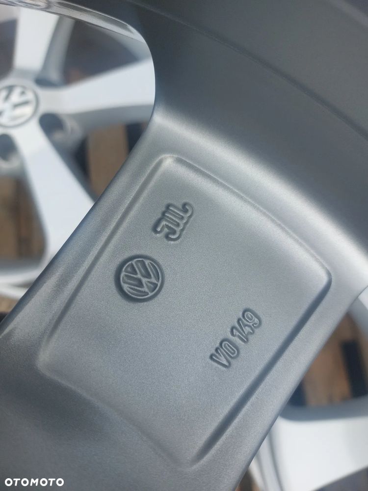 VW GOLF VI FELGI ALUMINIOWE R17 6.5J ET39 5X112 OE 1k8071497 - 8