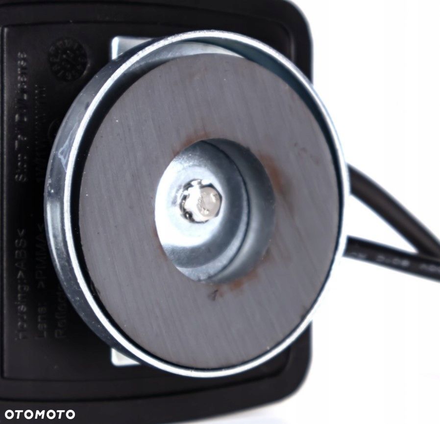 zestaw lamp led (p/cz) magnetycznych z trójkątem i przewodem 7,5m blister - 4