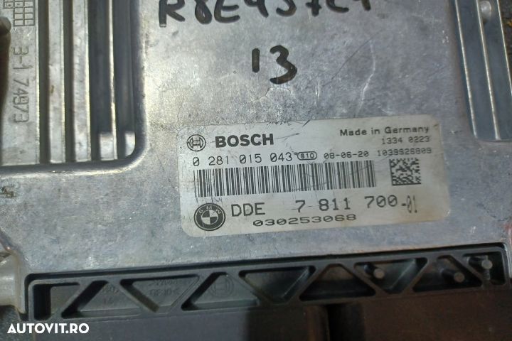Calculator motor ECU 0281015043 0281015043 BMW Seria 1 E81/E82/E87/E8 - 3