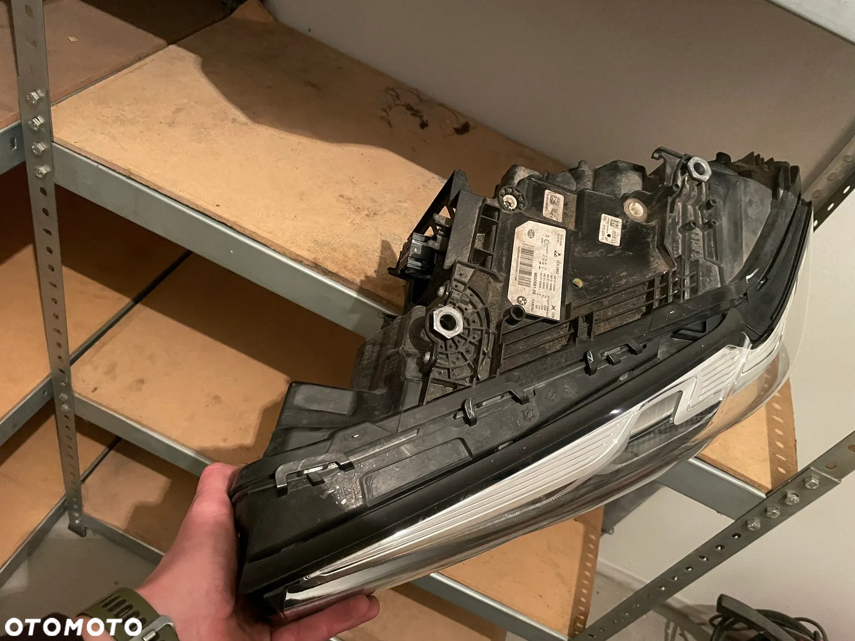 BMW 5 G30 G31 Lampa reflektor lewy igła.  9850581 - 5