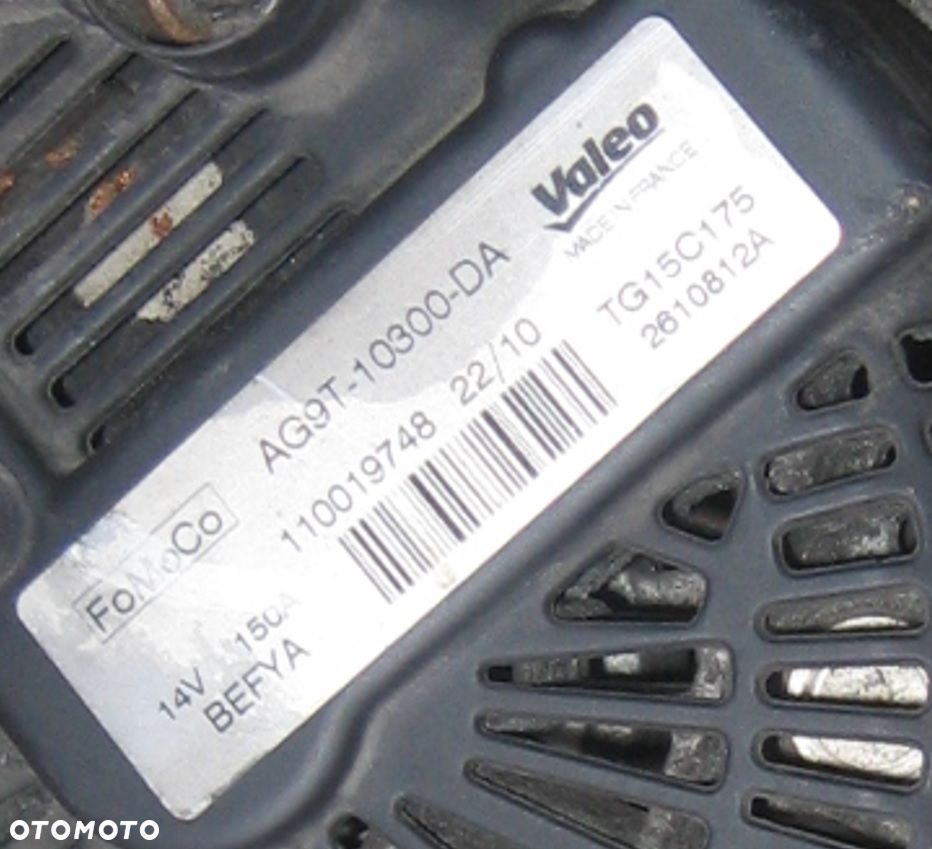alternator MONDEO MK IV 2.0 TDCI AG9T-10300-DA - 3