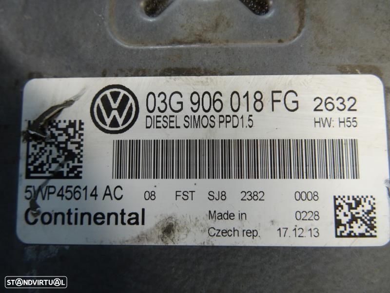 Centralina De Motor Volkswagen Passat (3C2)  03G906018fg / 03G 906 018 - 4