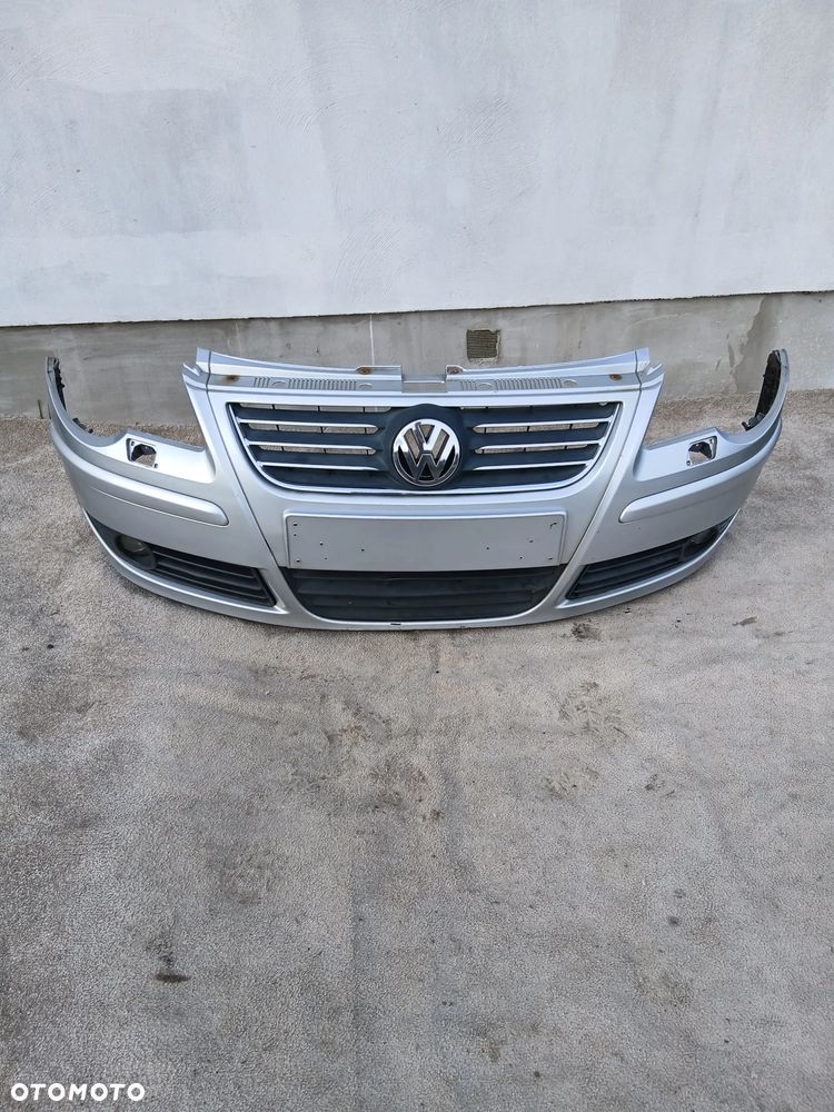 ZDERZAK PRZEDNI VW POLO 9N LIFT SPRYSKI KOMPLETNY - 1