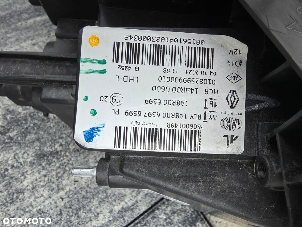 renault clio v 5 lift kompletna lampa lewa przód full led 260600149r - 11