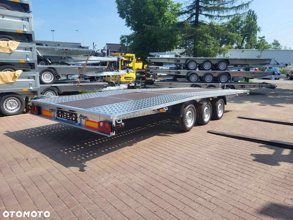 Niewiadów Przyczepa Niewiadów Jupiter NM 6x2,1m mocna rama spawana wypełnienie sklejka koła R13C - 5