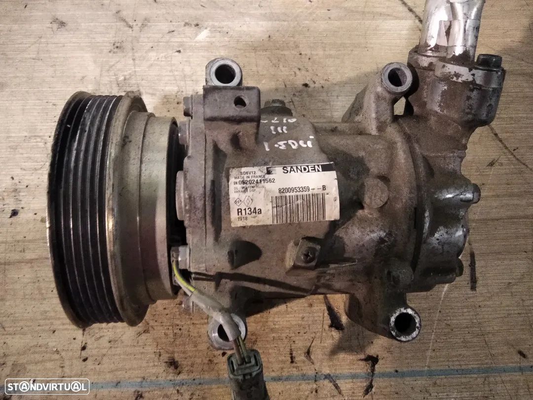 COMPRESSOR AC RENAULT CLIO III 1.5DCI 8200953359-B 8200953359-A - 1