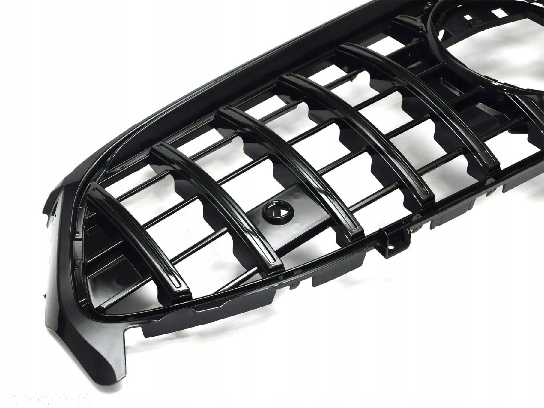 GRILL atrapa zderzaka MERCEDES CLA C118 W118 2018+ AMG Panamericana czarny - 4