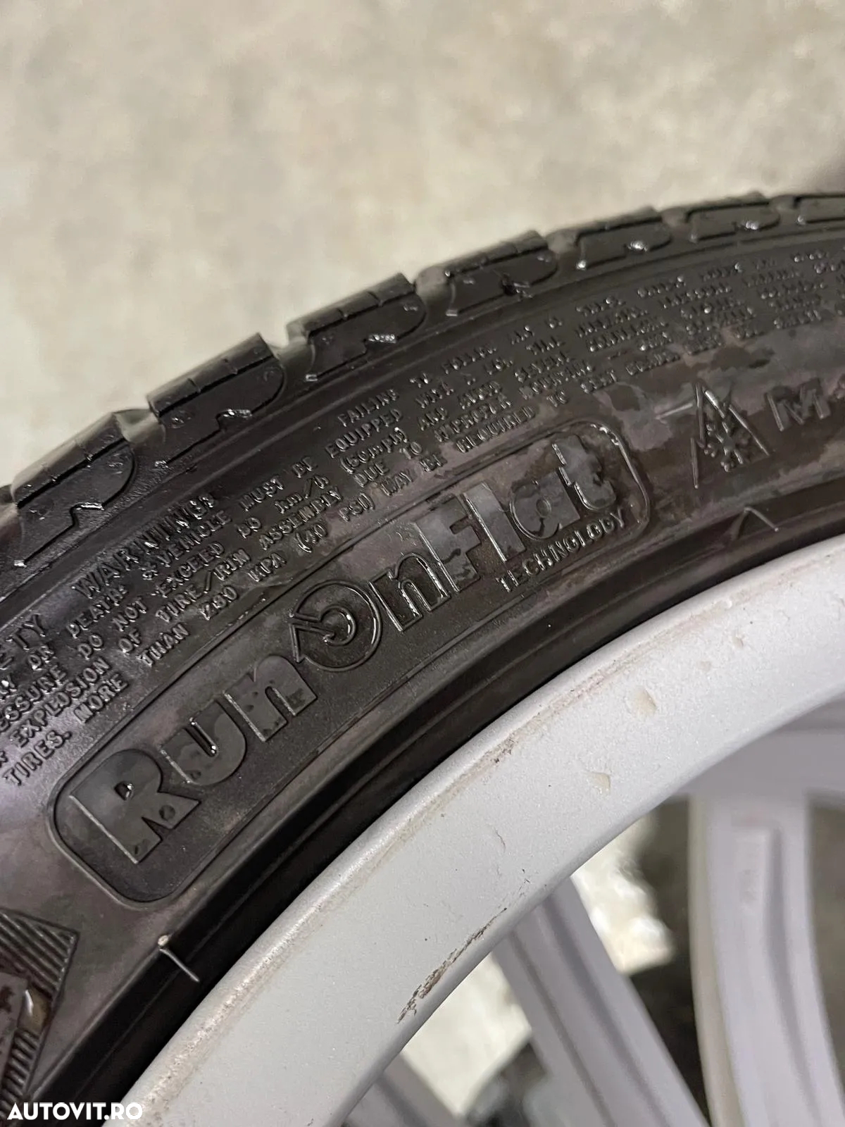 Jante Bmw seria 7 G12 originale cu anvelope iarna 19 inch - 9