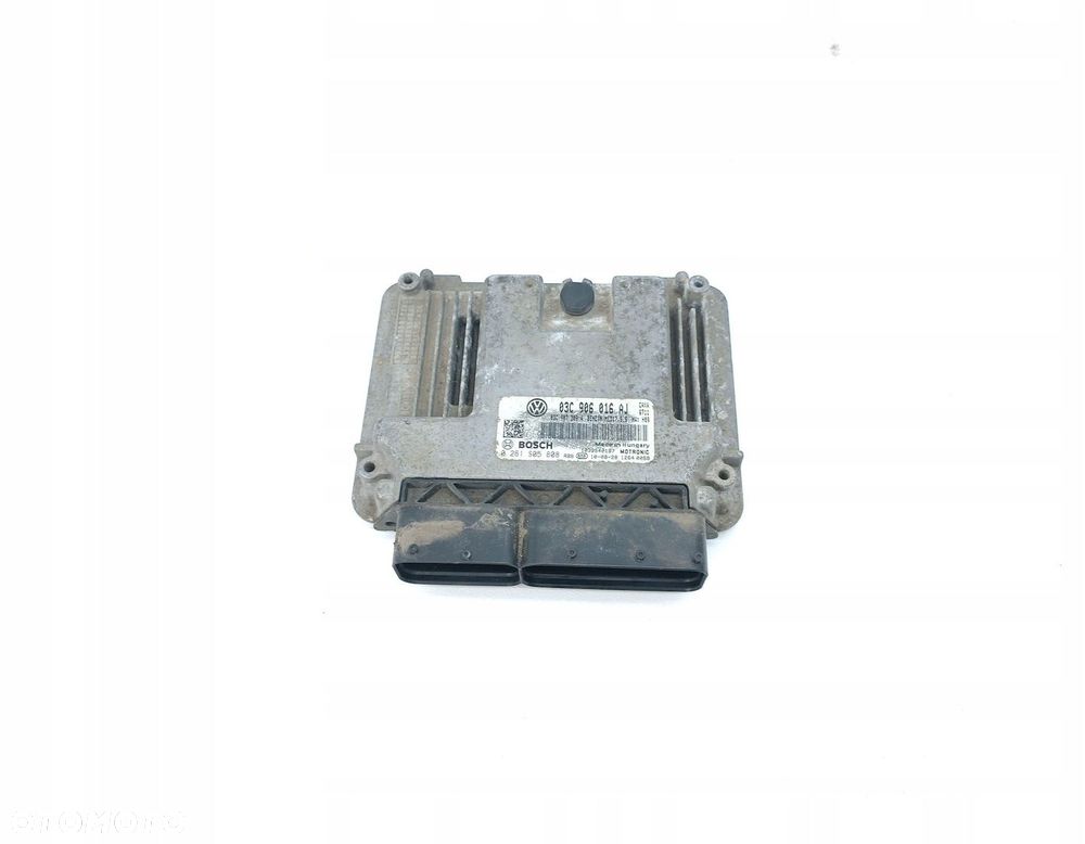 KOMPUTER SILNIKA STEROWNIK VW GOLF V 1.4 TSI CAXA 03C906016AJ 0261S05808 - 1