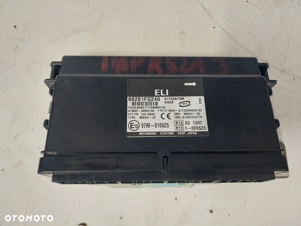 MODUŁ KOMFORTU SUBARU IMPREZA GH 88281FG240