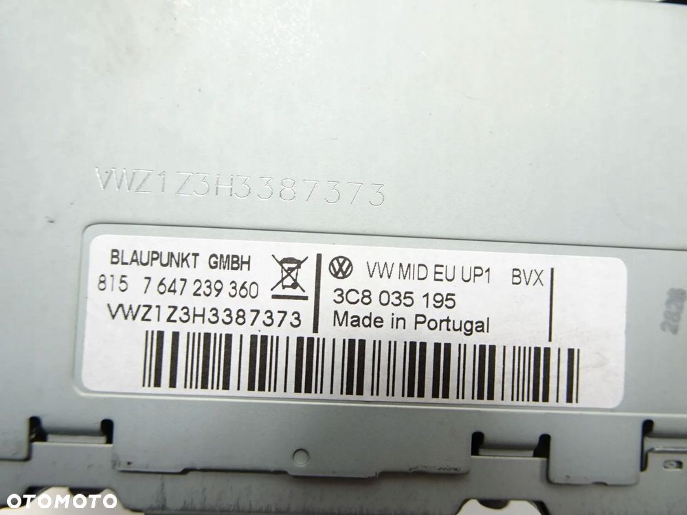 radio cd wieża vw scirocco - 3