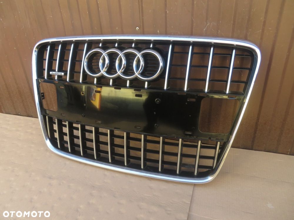 ATRAPA GRILL AUDI Q7 I LIFT S-LINE 4L0 10-15R DEMONTAŻ KRAKÓW - 4