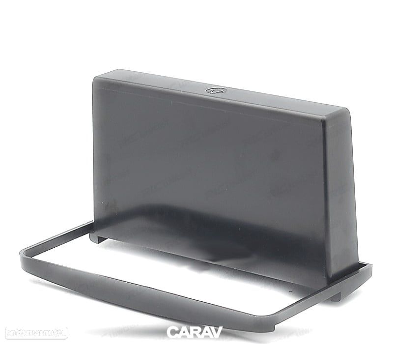 MOLDURA ADAPTADOR PRETO PARA RADIO 1-DIN FORD FIESTA FOCUS GALAXY MONDEO COUGAR PUMA ESCAPE EXPLORER - 1