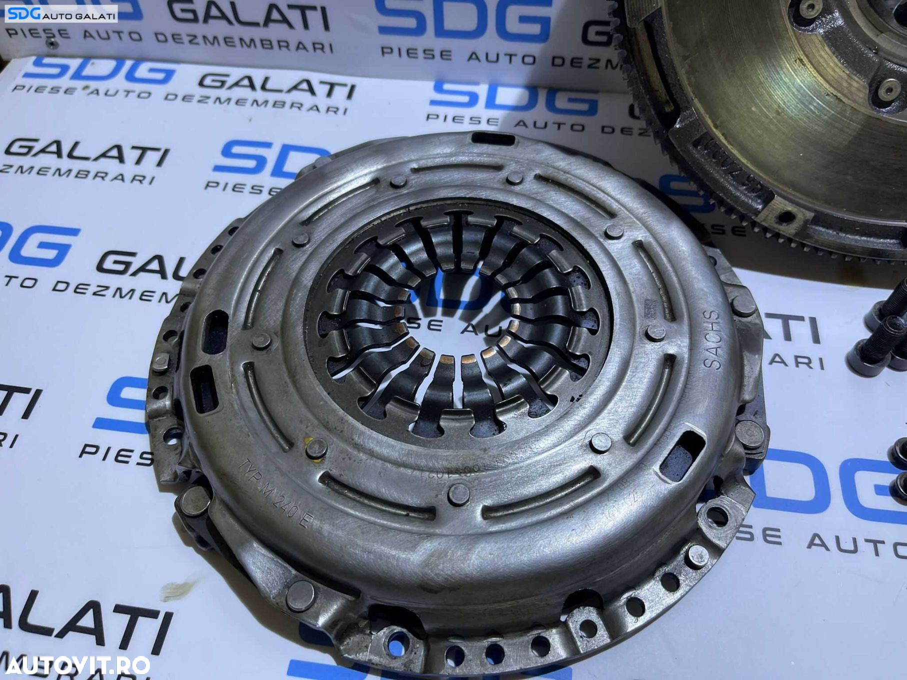 Ambreiaj Masa Dubla Volanta Placa Presiune Disc SACHS Volkswagen Sharan 2.0 TDI CFFE CFFA CFFB 2011 - 2016 Cod 03L141025L 063082001121 03L141031P - 3