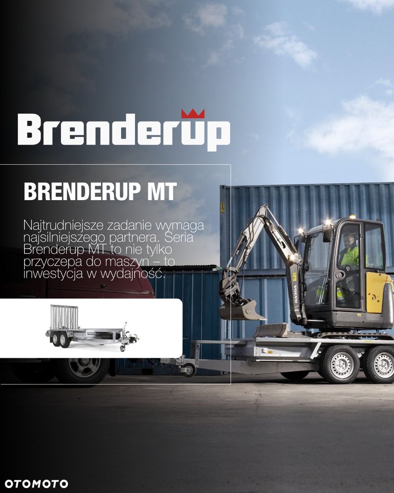 Brenderup BRENDERUP Przyczepa pod minikoparkę MT2610STB2600 - 1