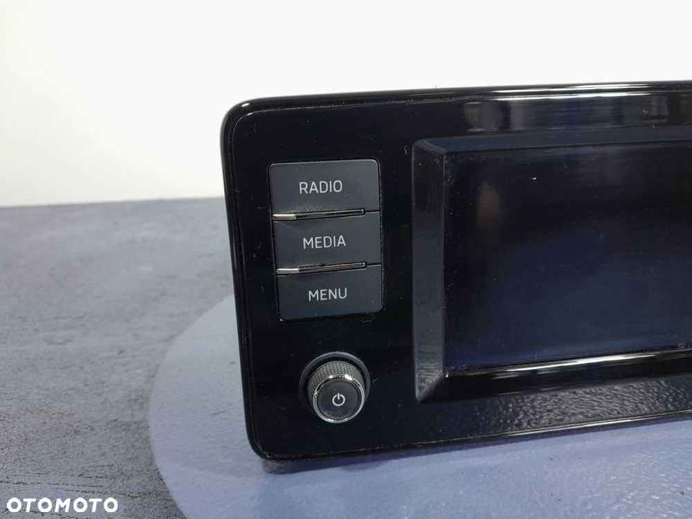 SKODA FABIA IV RADIO EKRAN WYŚWIETLACZ 654035869J - 2