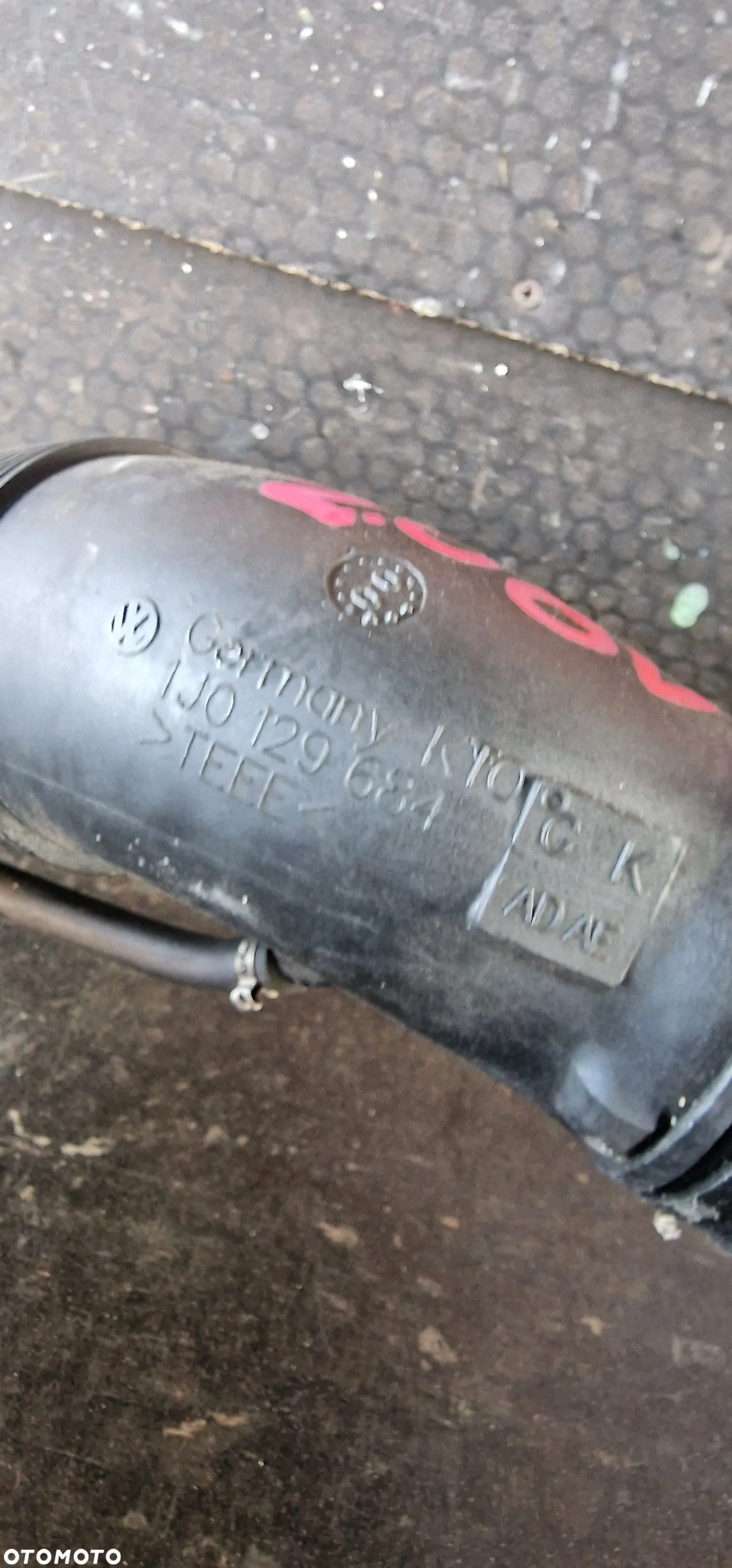RURA DOLOT POWIETRZA 1J0129684GK  VW GOLF IV BORA OCTAVIA I 2.0 8V - 2