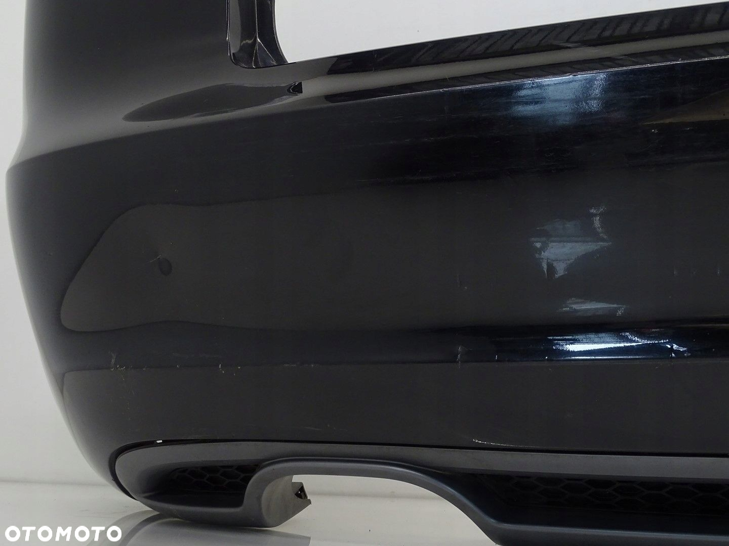 KPL ZDERZAK TYŁ TYLNY AUDI A3 8P LIFT 3D HB 3-DRZWI CZARNY LY9B S-LINE - 7