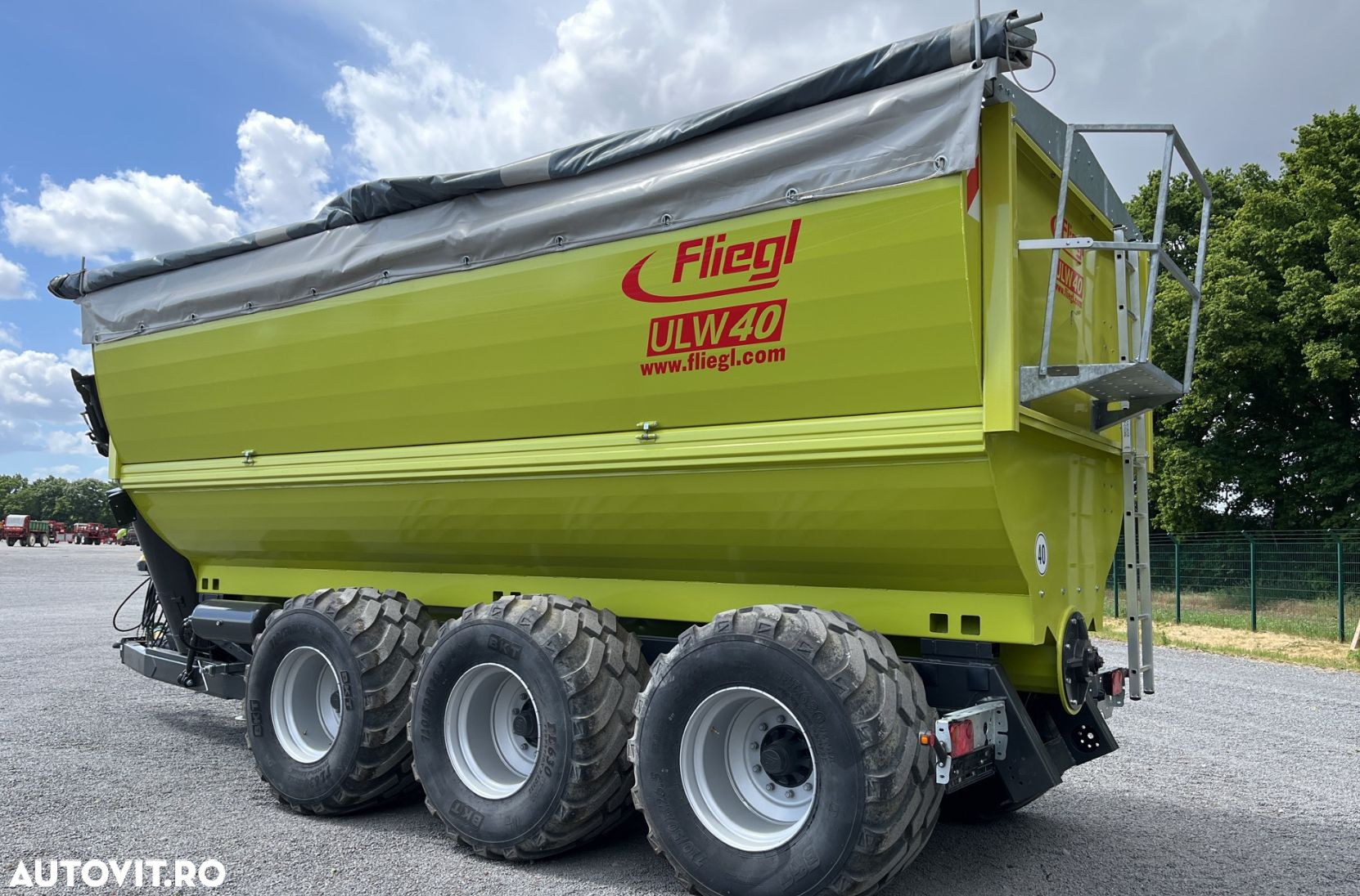 Fliegl ULW 40 Remorca Agricola - 2