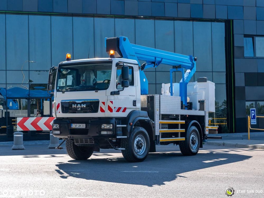 MAN TGM 13.250 4x4 RUTHMANN T180.1.S9 Podnośnik Koszowy - 8