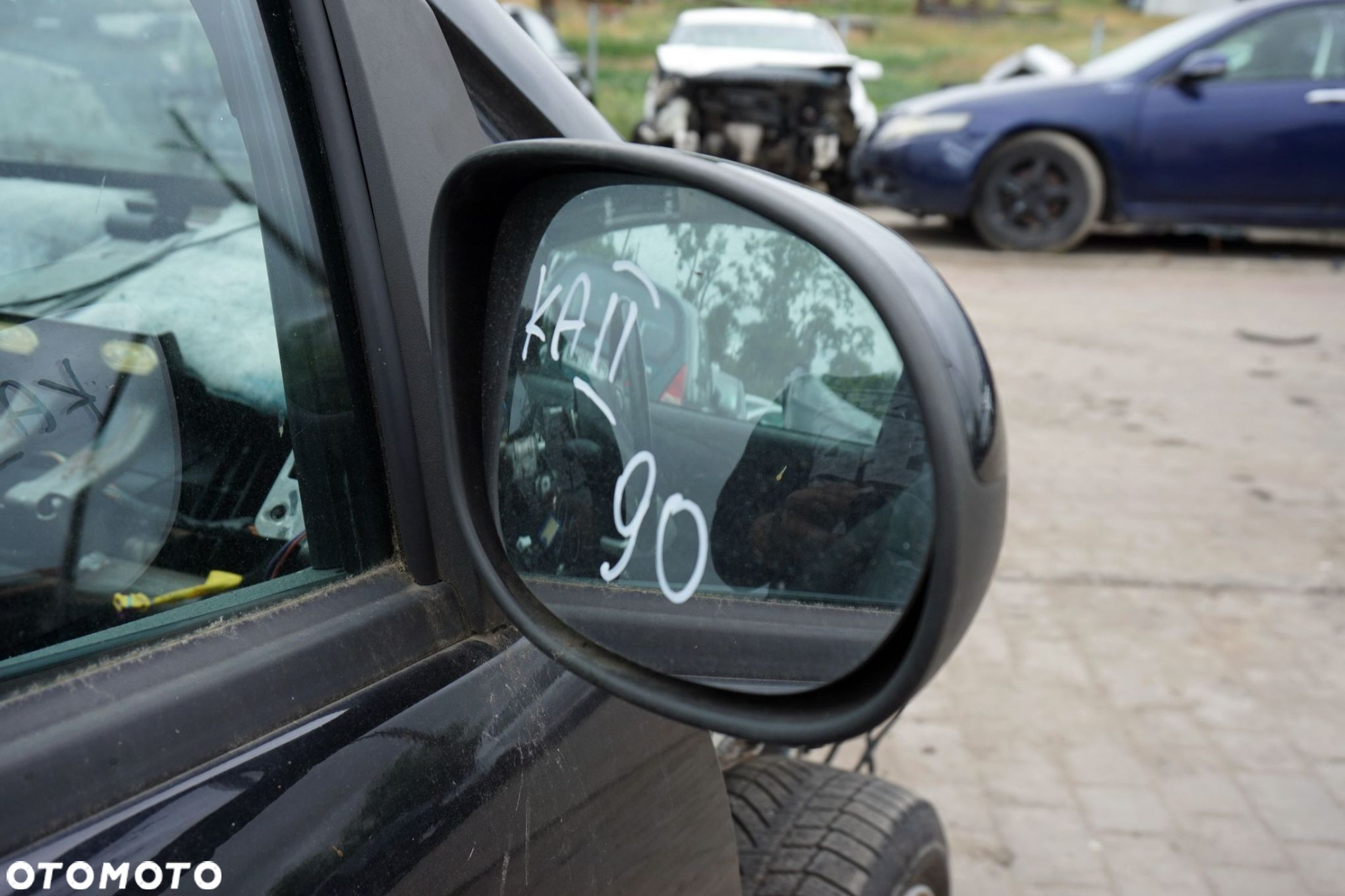 LUSTERKO ELEKTRYCZNE PRAWE KA II RU8 90 BS51 17682-AB5YYW CZARNY MIDNIGHT FORD 2008-2016 - 4