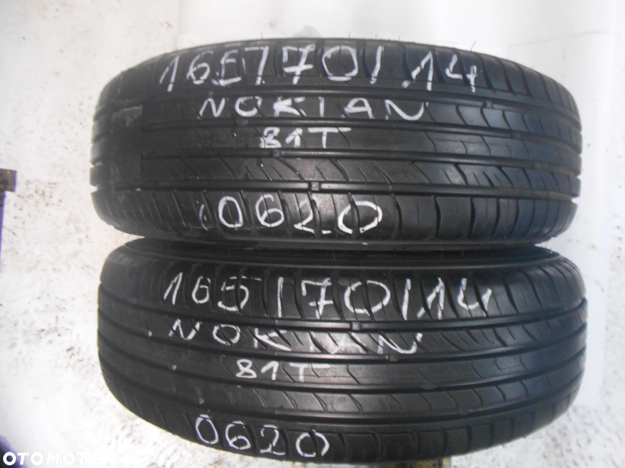 OPONY 165/70R14 NOKIAN ILINE DOT 0620 8MM - 1