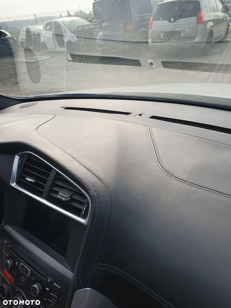 DESKA ROZDZIELCZA CIEMNY BRĄZ SKÓRA AIRBAG+ PASY DS4 2014R - 4