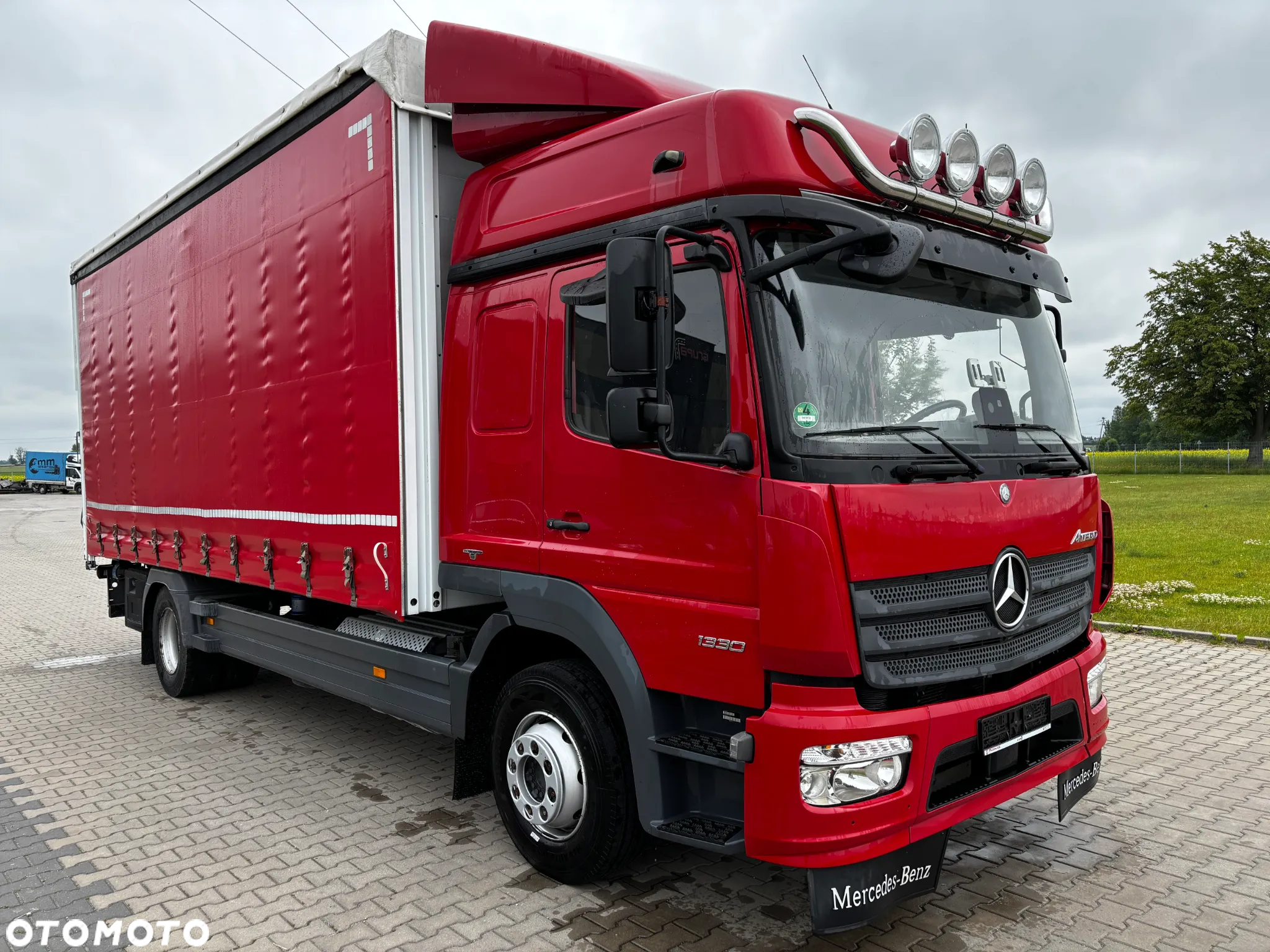 Mercedes-Benz ATEGO 1330 (1524, 1224) firank, winda , plandeka, kabina sypialna , z Niemiec - 7