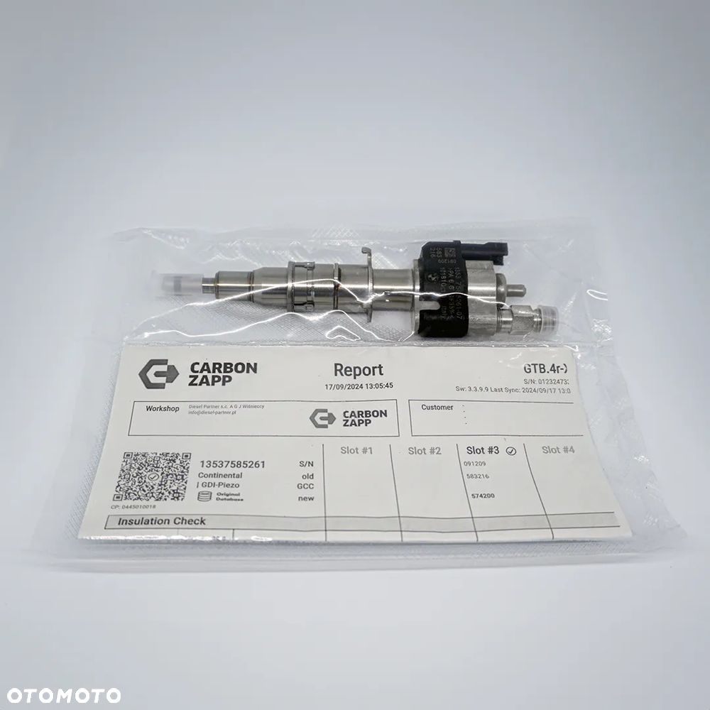 Wtryskiwacz BMW 7537317 benzynowy do modeli 1, 3, 5, 6, 7, X5, X6, Z4. GWARANCJA - 2