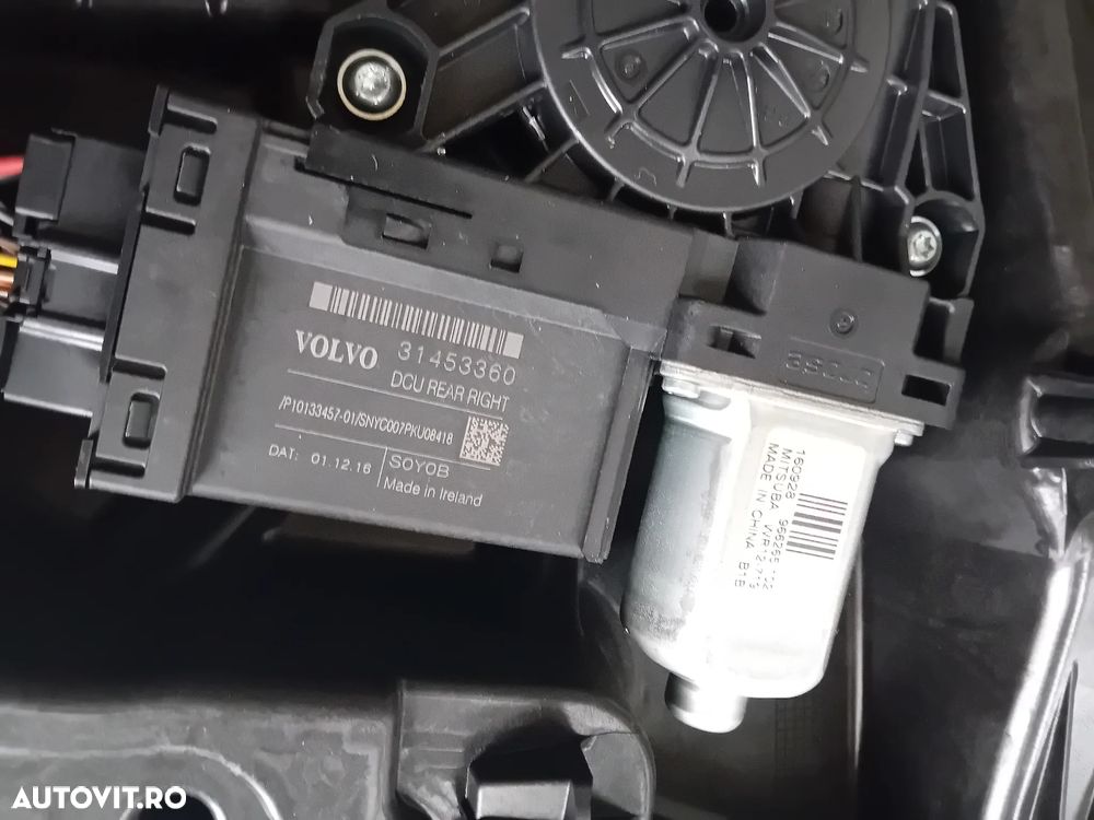 Panou Macara Geam Electrica Completa Volvo S90 V90 An 2016-2020 Volan Stanga - 6
