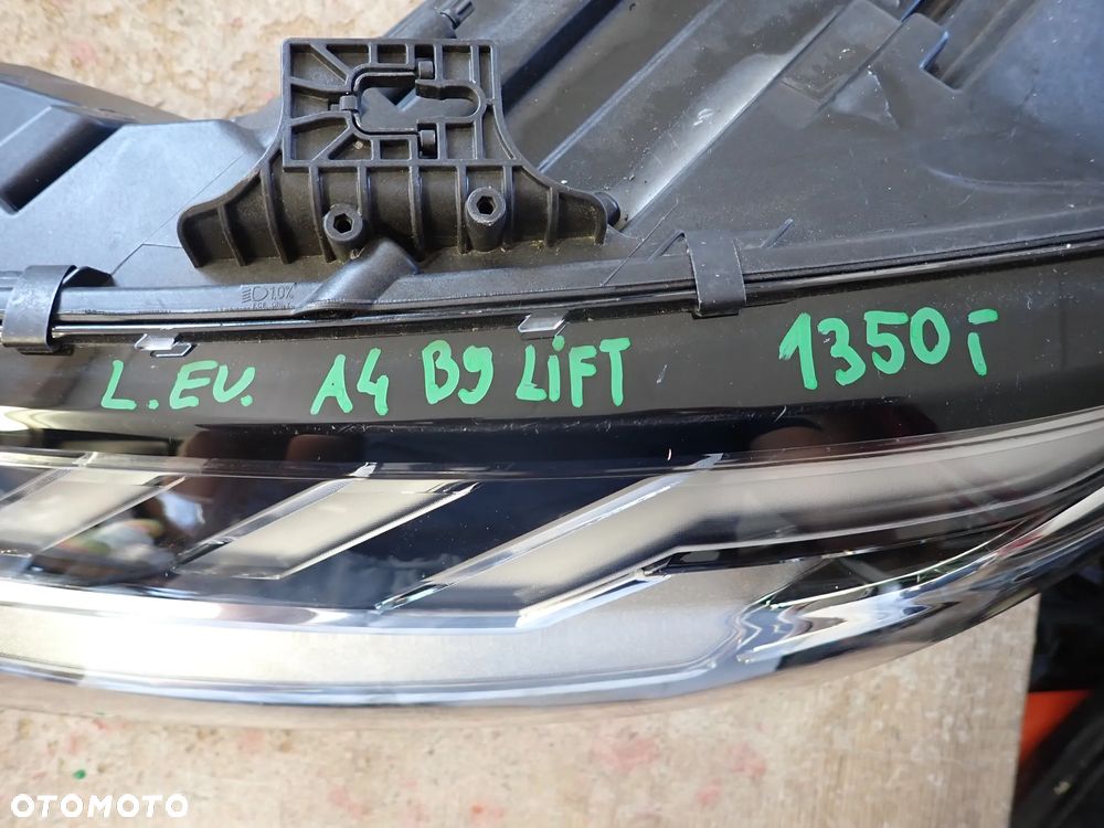 AUDI A4 B9 LIFT LAMPA LEWY PRZÓD EUROPA - 4