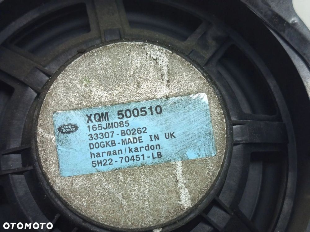 GŁOŚNIK DRZWI LEWY TYŁ LEWYCH TYLNIK RANGE ROVER SPORT L320 - 5