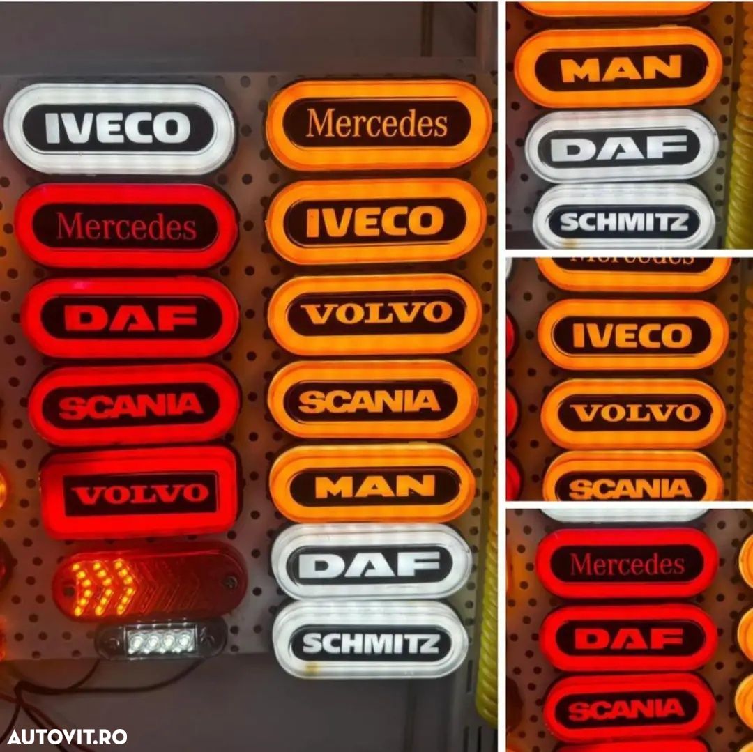 Lampa gabarit iveco mercedes lampa delimitare tripla iveco sprinter - 1