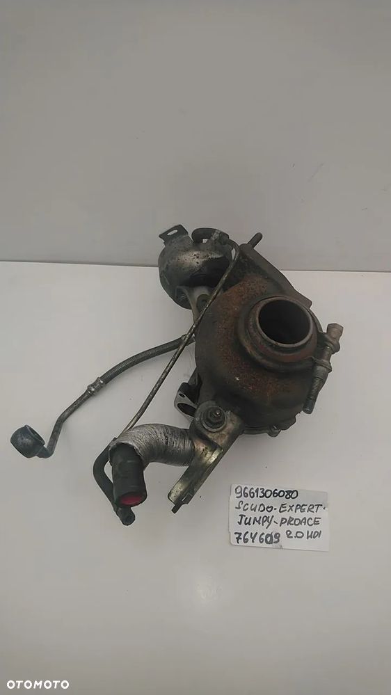 TURBINA 2.0 HDI 2.0 JTD 120KM 122KM SCUDO EXPERT JUMPY PROACE 9661306080 764609 - 4