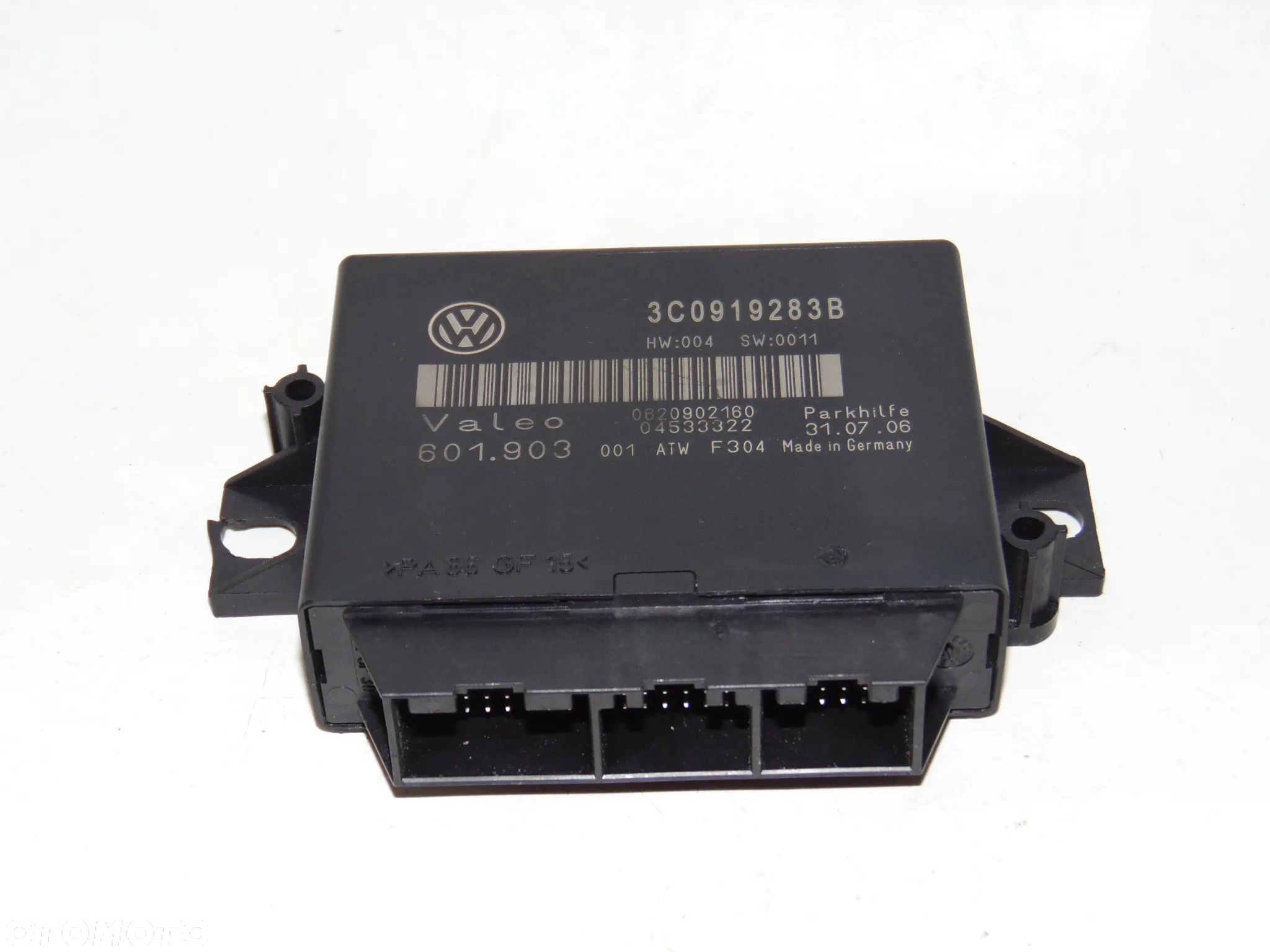 ORYGINAŁ moduł sterownik PDC parkowania cofania 3C0919283B Volkswagen Passat B6 , 05-10r - 5
