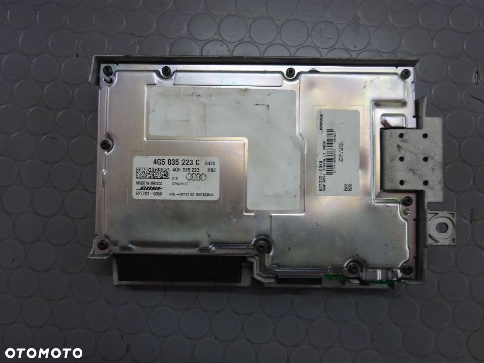4G5035223C wzmacniacz BOSE Audi A6 C7 A7 czesci - 2