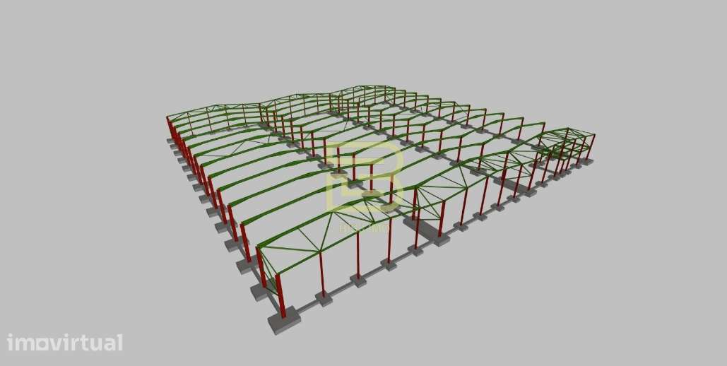 Terreno para construção de Armazém industrial, com 14.500m2, em Vila d - Grande imagem: 3/10