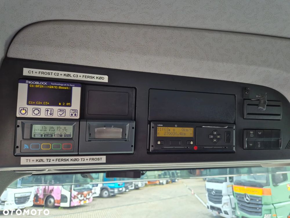Mercedes-Benz Antos 2532 L 6X2 / CHŁODNIA / IZOTERMA / FRIGOBLOCK / 3 KOMORY / 3 PAROWNIKI / SUPER STAN / 1 WŁ. / BEZWYPADKOWY / EURO 6 / 24 EUROPALET - 36