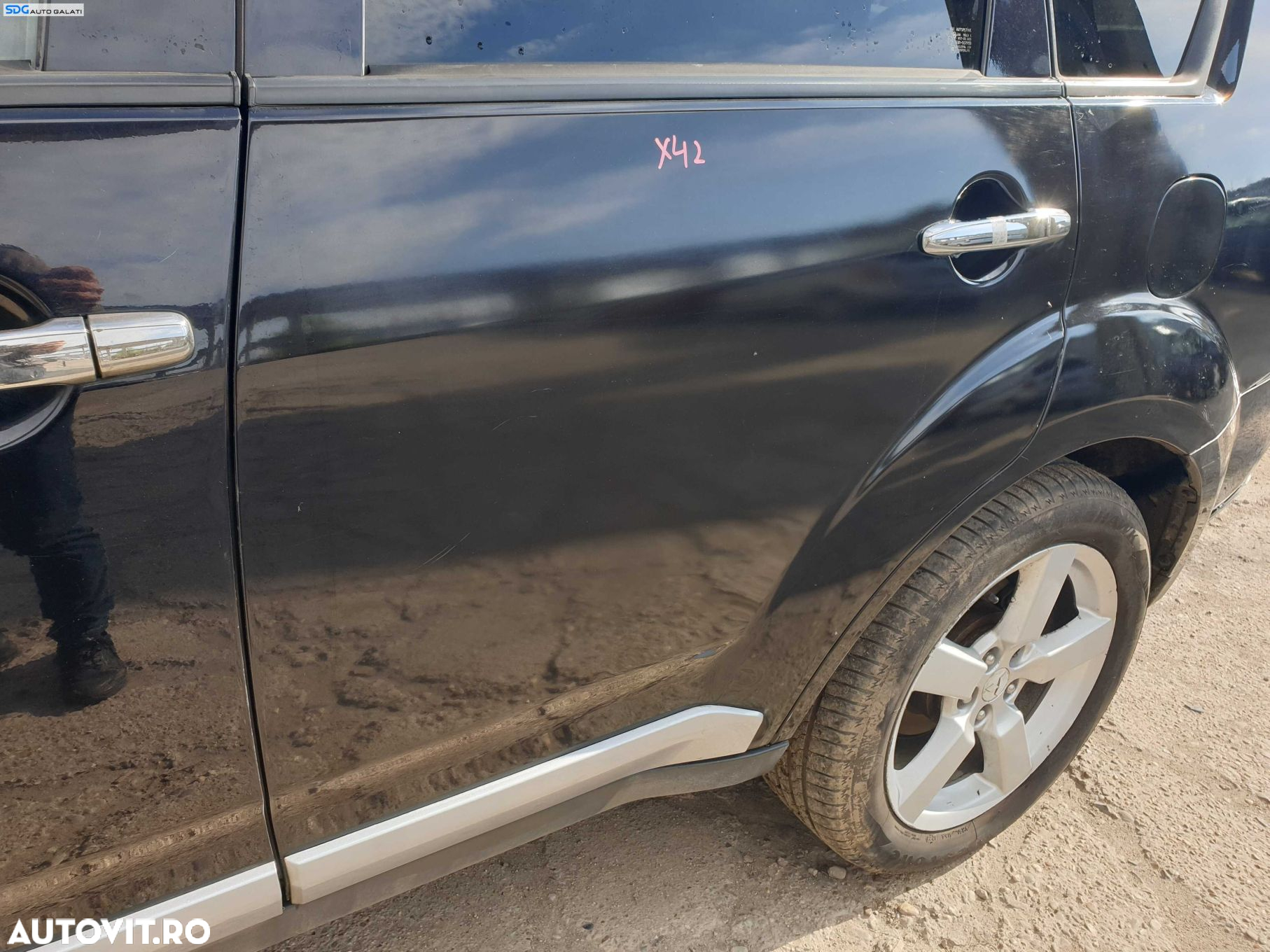 Usa Usi Portiera Portiere Stanga Spate Dezechipata Mitsubishi Outlander 2 2005 - 2012 Culoare X42 [K5114] - 3
