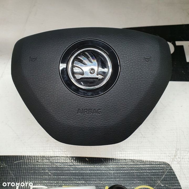 SKODA SCALA KAMIQ DESKA ROZDZIELCZA KONSOLA KOKPIT PULPIT PODUSZKI AIRBAG AIR BAG PASY KIT SET - 8