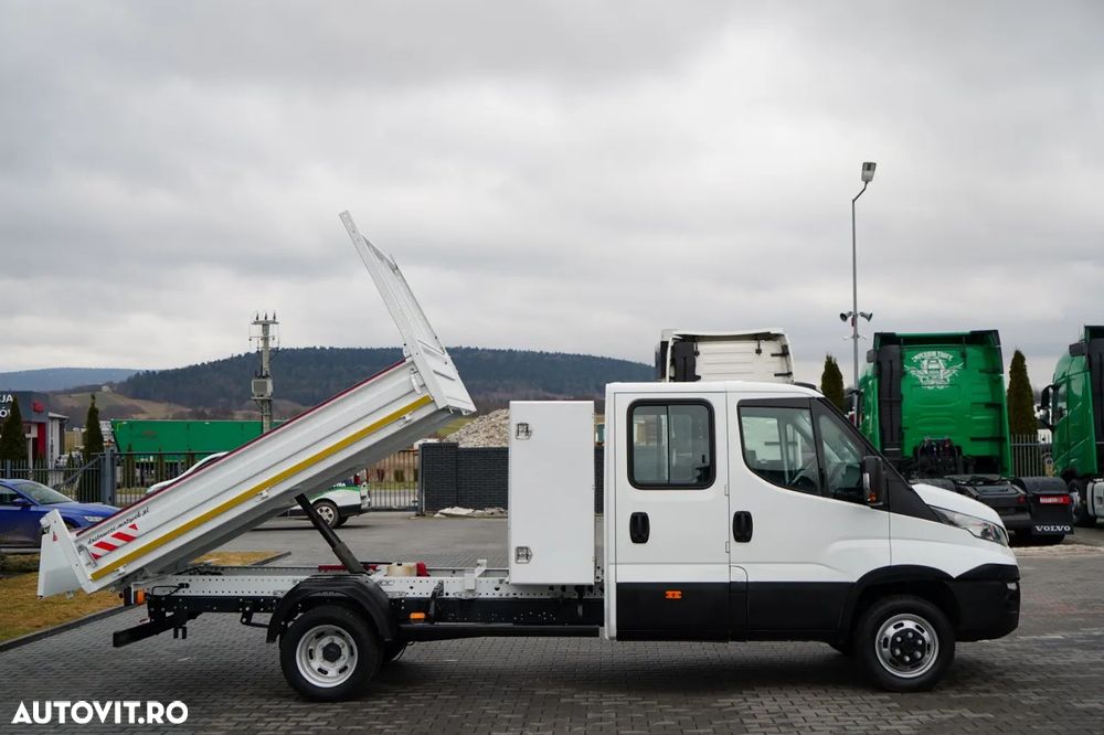 Iveco DAILY 35-140 / BASCULATOR / CU OPȚIUNI - 6 LOCURI / DOUĂ LOCURI / MANUAL / - 6