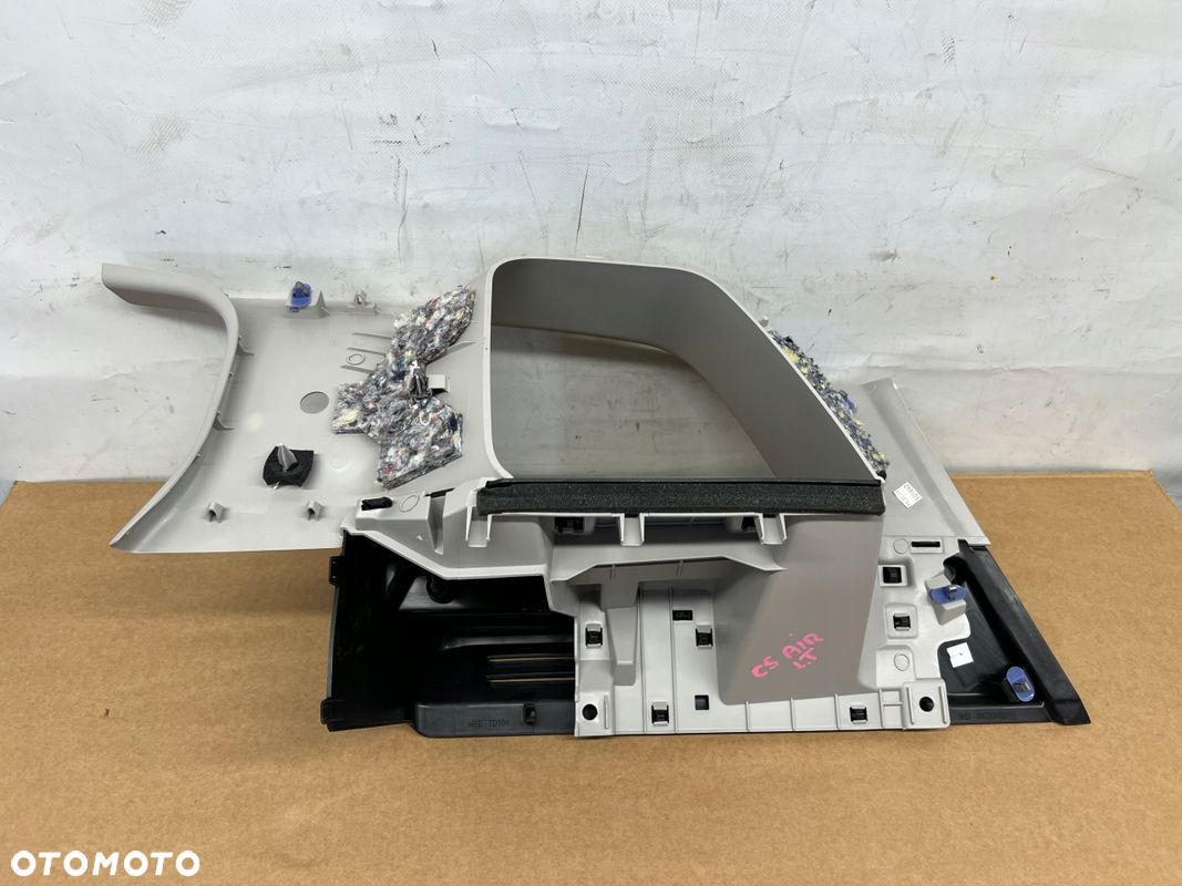 Citroen C5 Aircross osłona poszycie słupka lewa lewy tylna tył 9822821177 - 4