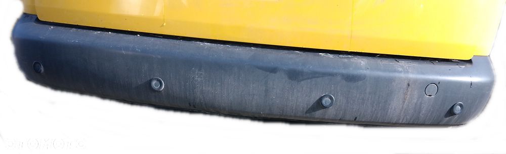 VW CADDY III 2K LIFT ZDERZAK TYLNY TYŁ KOMPLETNY CZUJNIKI PDC - 1
