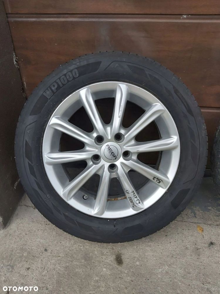 Alufelgi 15 5x100 opony zimowe 196/60R15 zimowe zima Toyota Seat Golf Audi - 13