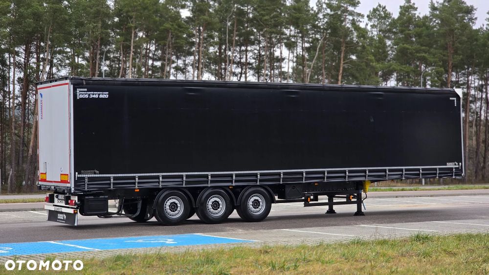 Schmitz Cargobull SCHMITZ CARGOBULL❗️❗️ MODEL 2019 / FIRANKA STANDARD / OŚ PODNOSZONA / OSIE SCHMITZ / CERTYFIKAT XL CODE / HAMULCE TARCZOWE / MULTILOCK / OPONY 90% / JAK NOWA ❗️❗️ - 18