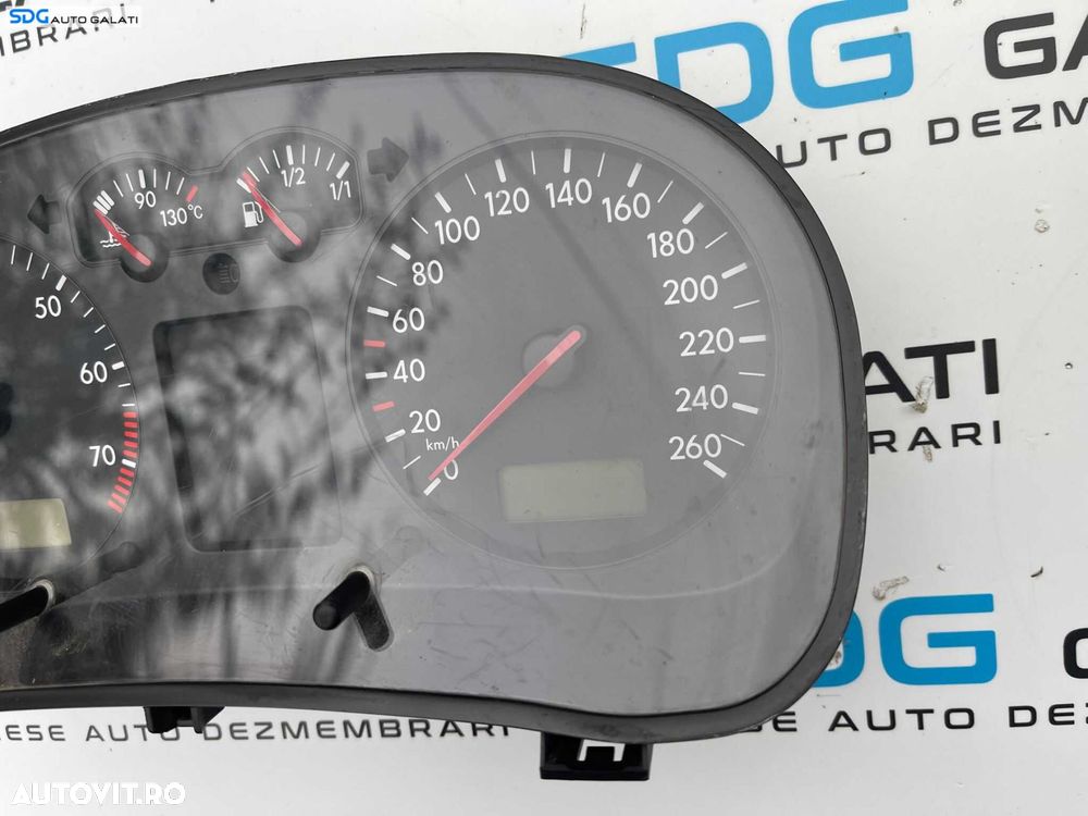 Ceas Ceasuri Cluster Instrumente Bord Volkswagen Golf 4 1.9 TDI 1998 - 2006 Cod 1J0920805B 0263628001 [B2961] - 3