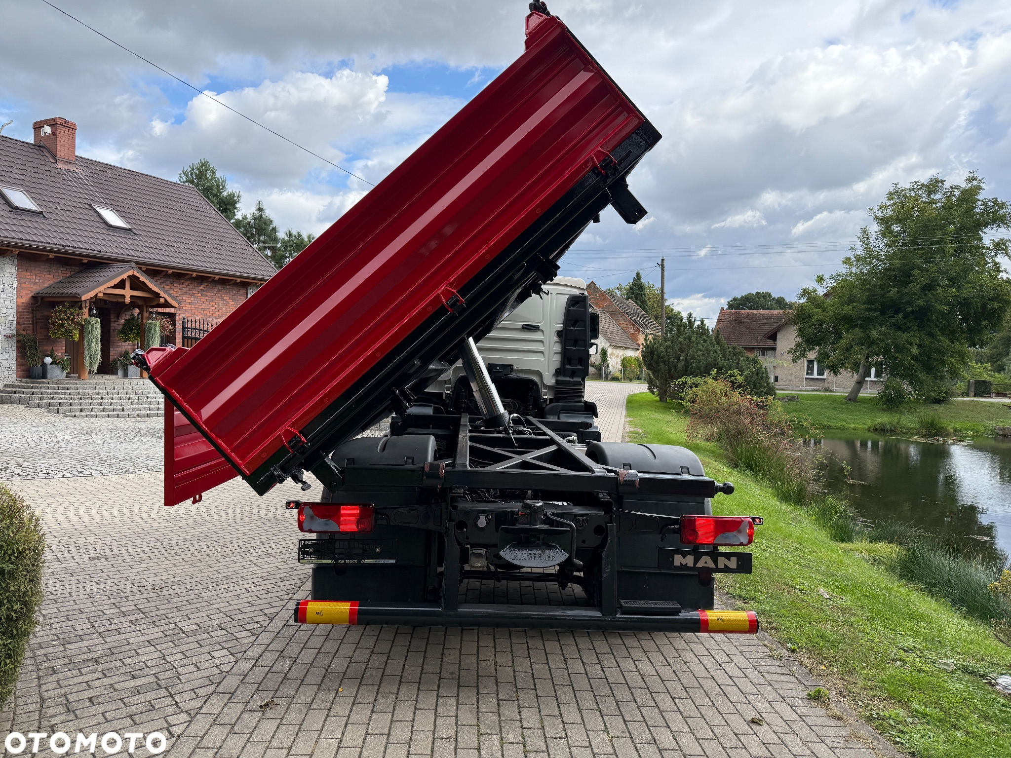MAN TGM 18.340 / wywrotka / 3 stronny kiper / EURO 5 / SPROWADZONY - 12