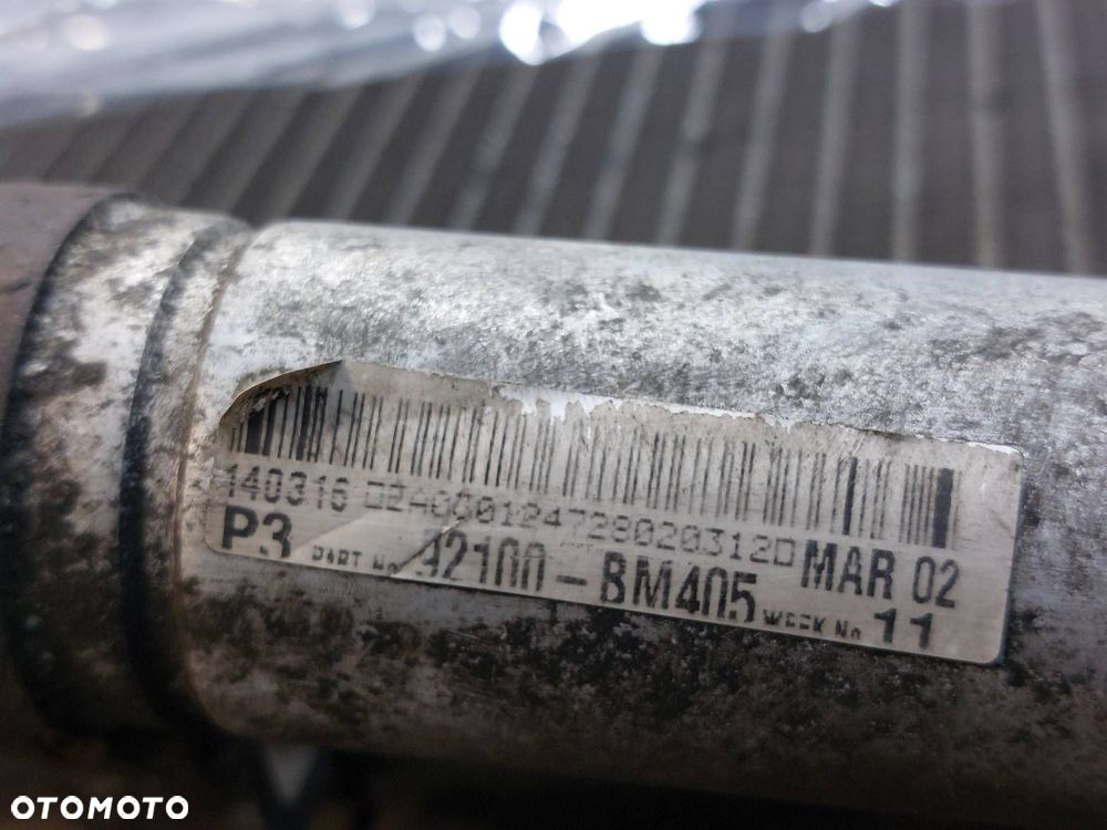 CHŁODNICE KOMPLET + WENTYLATORY NISSAN PRIMERA P12 1.8 16V 92100-BM405 - 5