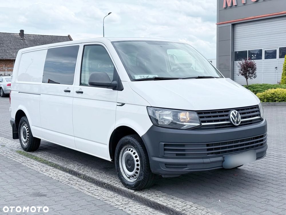 Volkswagen Transporter T6 Long L2 Brygadówka Doka 6-miejsc Zarejestrowany w PL - 5
