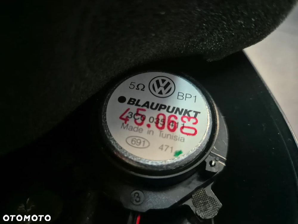 VW PASSAT B6 B7 GŁOŚNIK PRZEDNI GŁOSNIKI PRZÓD BLAUPUNKT 5 ohm WYSOKOTONOWY WYSYŁKA !!!! - 3